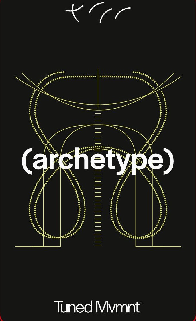 ARCHETYPE category card from the TUNED Postpartum Ritual Deck, shown from the front.